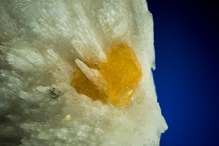 HYDROBORACITE with CALCITE